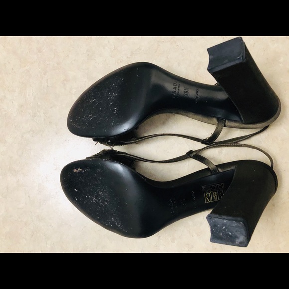 Authentic Prada Green & Black satin beaded heels! - Picture 3 of 5